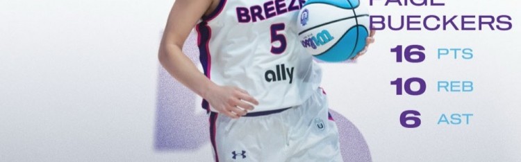 柠檬直播-佩奇·布克斯第二轮Unrivaled比赛砍16+10+6！投中最后目标致胜球